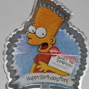 Bart Simpson Cake Pan