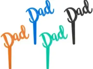Dad Cupcake Pick 12 Pieces