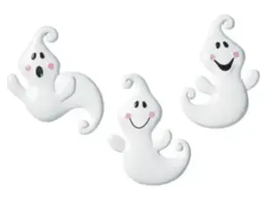 Friendly Ghost Cupcake Rings 12 Count