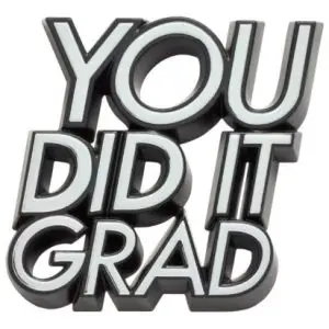 You Did It Grad Cake Topper