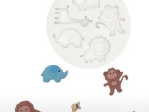 Safari Animal Silicone Mold