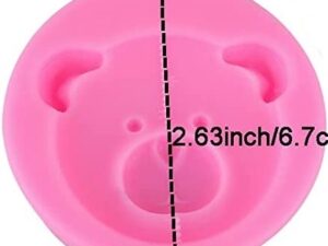 Bear Face Silicone Mold