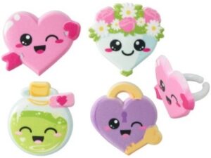 Valentine Cuties Cupcake Rings