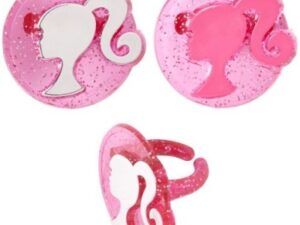 Cupcake Ring Barbie Silhouette 12 Count