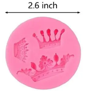 Crowns Silicone Mold 3 Cavity