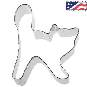 Scary Cat Cookie Cutter 4″