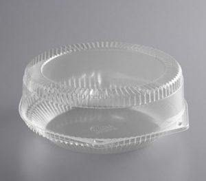 9 inch Clear Hinged Pie Container