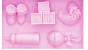 Baby Item Small Silicone Mold 5 Cavity