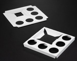 Cake and Cupcake Bento Insert 10" x 10" x 7/8"