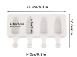 Small Cakesicle Silicone Mold