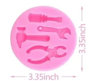 Silicone Mold Tools 4 Cavity
