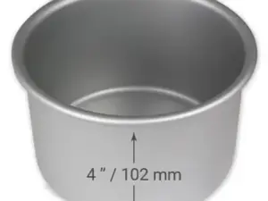 6 inch Round Cake Pan 4 inches