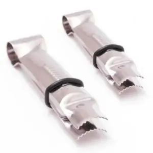 Closed Curve Serrated Crimper Set of 2