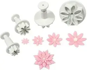 Daisy Plunger Cutter Set of 4