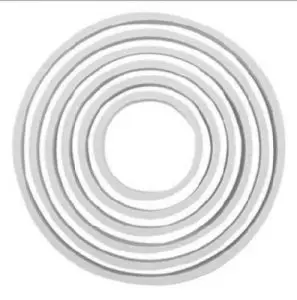 Round Fondant Cutter Set of 6