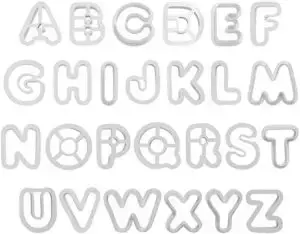 Alphabet Cutter Set