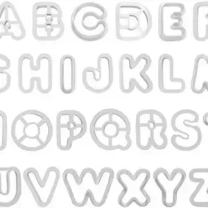 Cutter Alphabet Set of 26