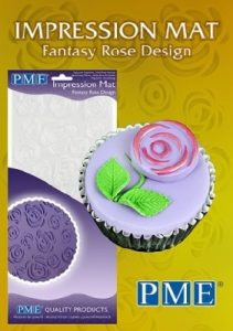 Rose Design Impression Mat