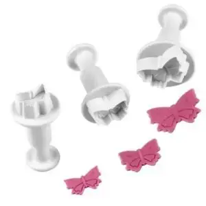 Mini Butterfly Plunger Set of 3