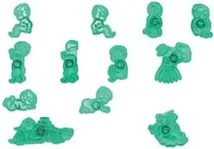Little Darlings Cutter Set of 12