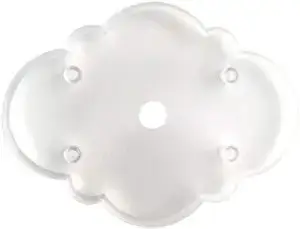 Fancy Oval Fondant Cutter 8.6 x 6.5 inches