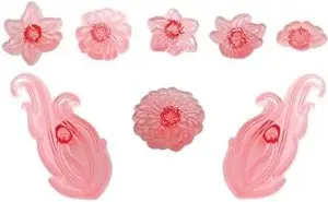 Floral Scroll and Trim Cutter Set of 8