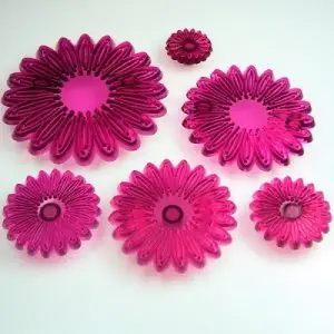 Multi-Petal Daisy Cutter 6-Piece Set