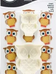 Owl Pop it Mold 2 Piece Set