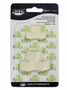 Pop it Mold Building Block Set of 2
