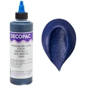 Navy Blue Airbrush Color 8 ounce Bottle