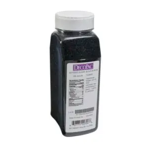 Black Sanding Sugar 33 oz Container