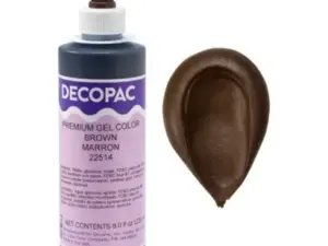 Decopac Gel Brown Food Color 8 oz
