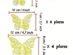 Gold Butterfly Topper