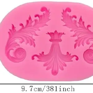 Baroque Lace Silicone Mold 3 Cavity