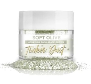 Soft Olive Edible Glitter