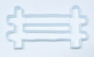 Picket Fence Cookie Cutter 4 inches