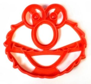 Elmo Face Cookie Cutter 2.75 inches