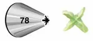 Decorating Tip # 78 Leaf