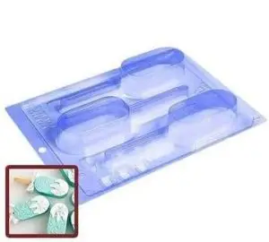 Oval Cake Pop Chocolate Mold