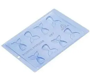 Small Mermaid Chocolate Mold 8 Cavity