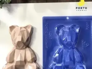 Diamond Bear Chocolate Mold