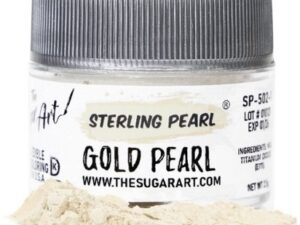 Starlin Pearl Gold Pearl Luster Dust 2.5gr Jar
