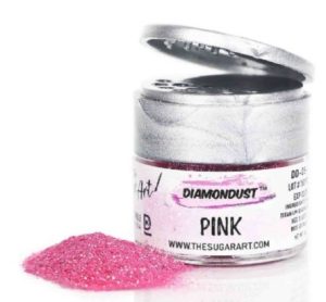 Pink Diamonddust Glitter 3 Gram Jar