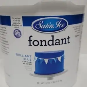 Brilliant Blue Fondant 2 Pounds