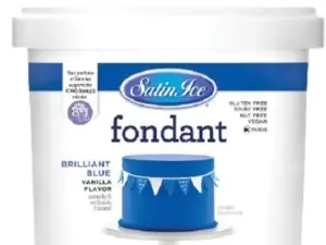 Brilliant Blue Fondant 5 Pounds