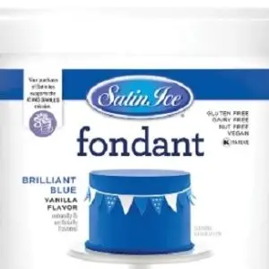 Brilliant Blue Fondant 5 Pounds