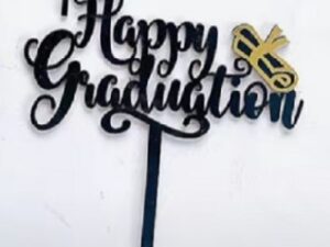 Happy Graduation Cake Pick