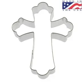 Fancy Cross Cookie Cutter in.