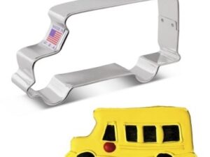 School Bus Cookie Cutter 4.75 inches