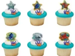 Finding Dory Adventure Cupcake Rings 12 Count